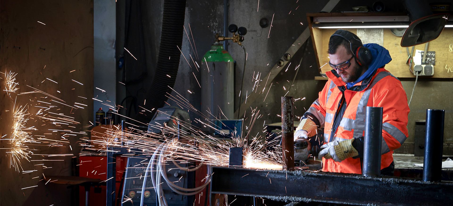 Klaas de Meer coördinator maltechnieken bij Haitsma beton
